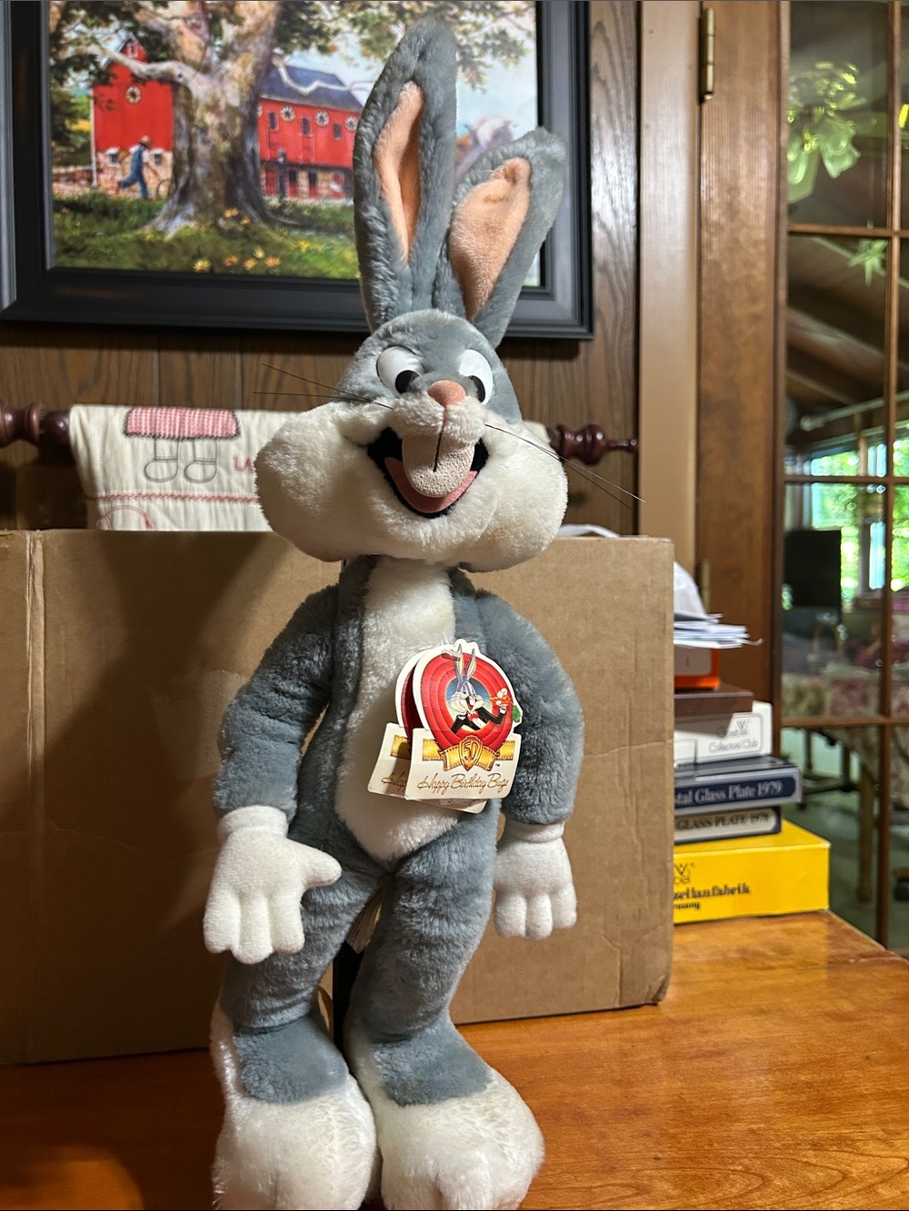 Vintage 1990 Warner Bros Bugs Bunny 50th Anniversary
